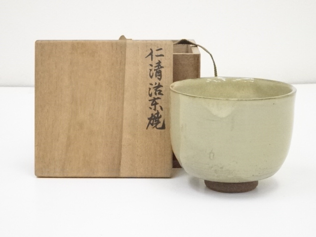 作家物　釉彩茶碗（箱付）